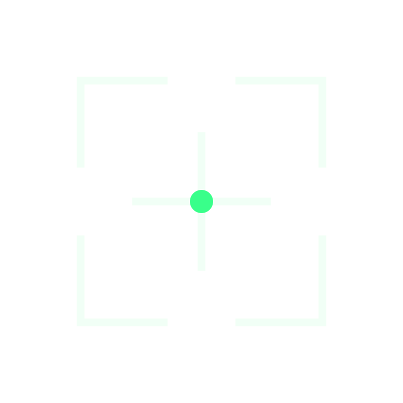 Abstract focus symbol