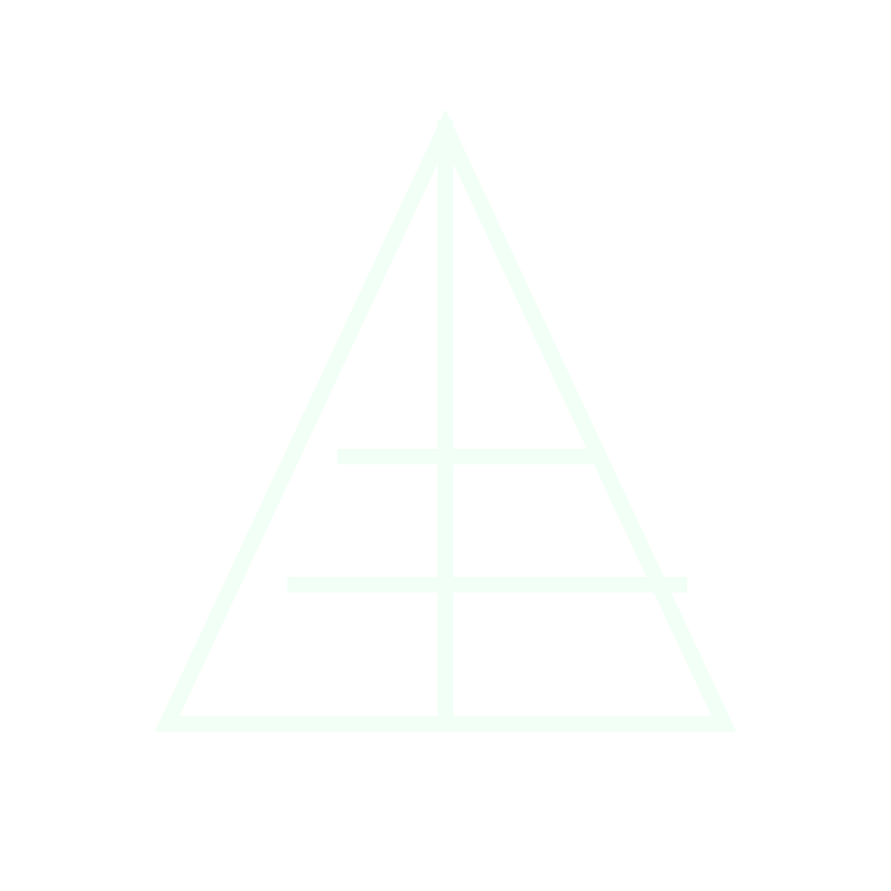 Abstract prism symbol