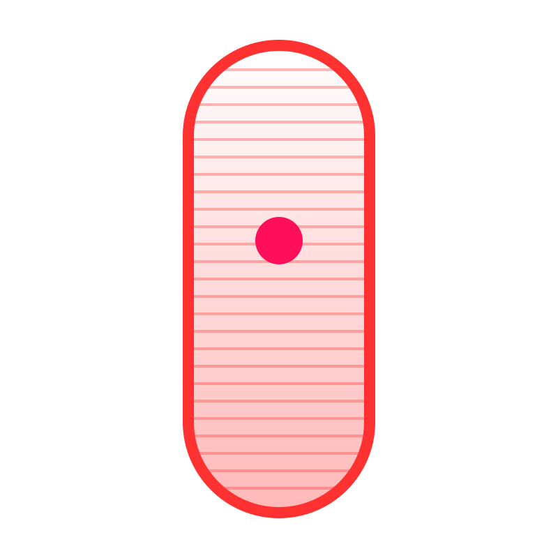 Scanned red pill